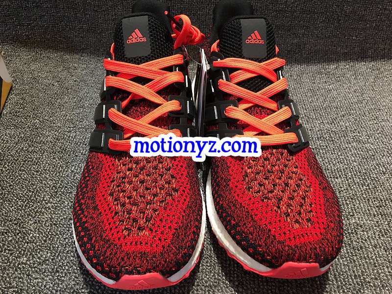 Real Boost Adidas Ultra Boost 2.0 Red Solar